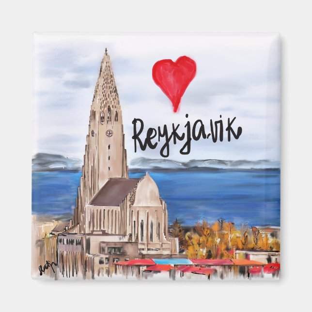 Íman eu amo Reykjavik (Frente)