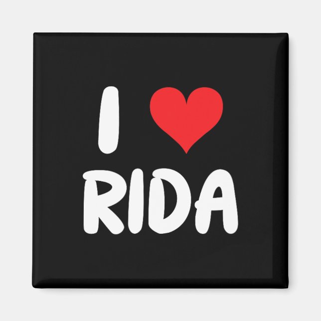 Íman Eu Amo Rida - Coração  (Frente)