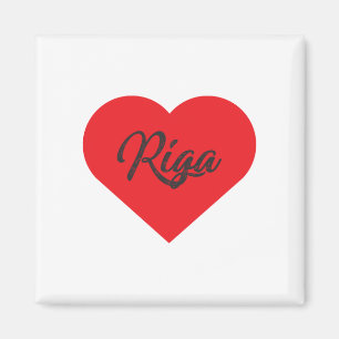 Íman Eu amo Riga - Letónia