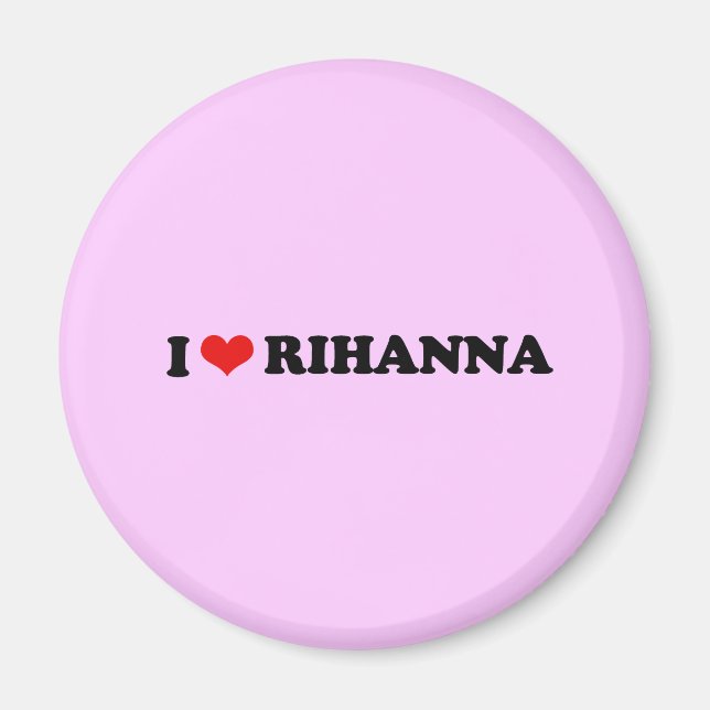 ÍMAN EU AMO RIHANNA / EU OUVI RIHANNA (Frente)