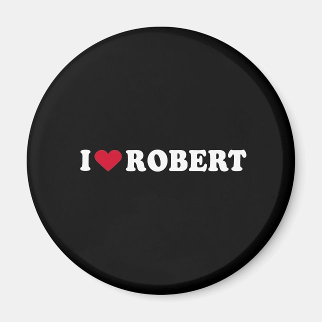 ÍMAN EU AMO ROBERT (Frente)
