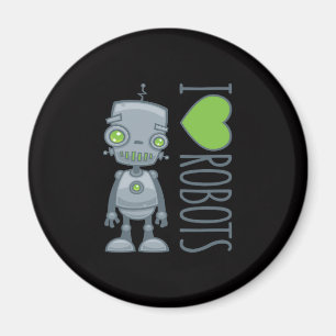 Íman Eu amo robôs