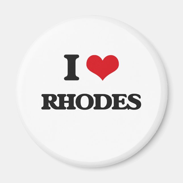Íman Eu Amo Rodes (Frente)