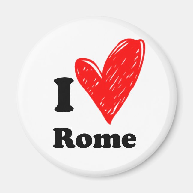 Íman Eu Amo Roma (Frente)
