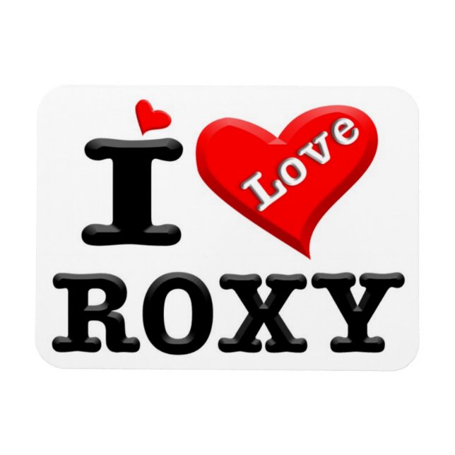 ÍMAN  EU AMO ROXY MAGNET (Horizontal)