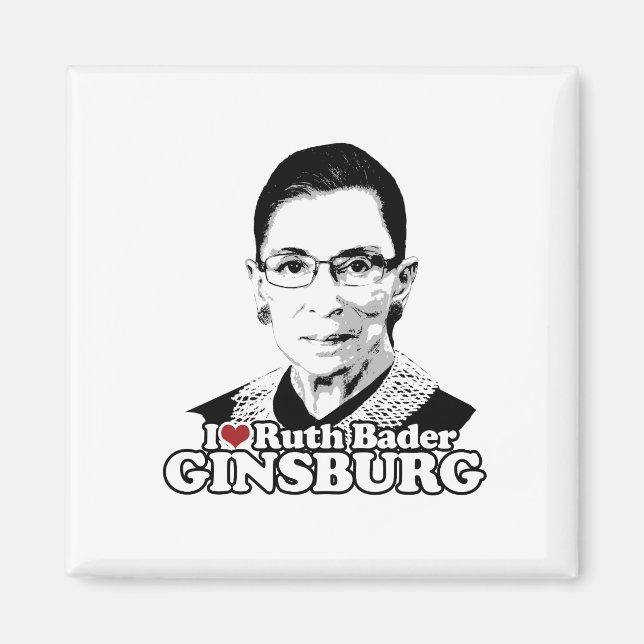 Íman Eu Amo Ruth Bader Ginsburg Para Sempre (Frente)