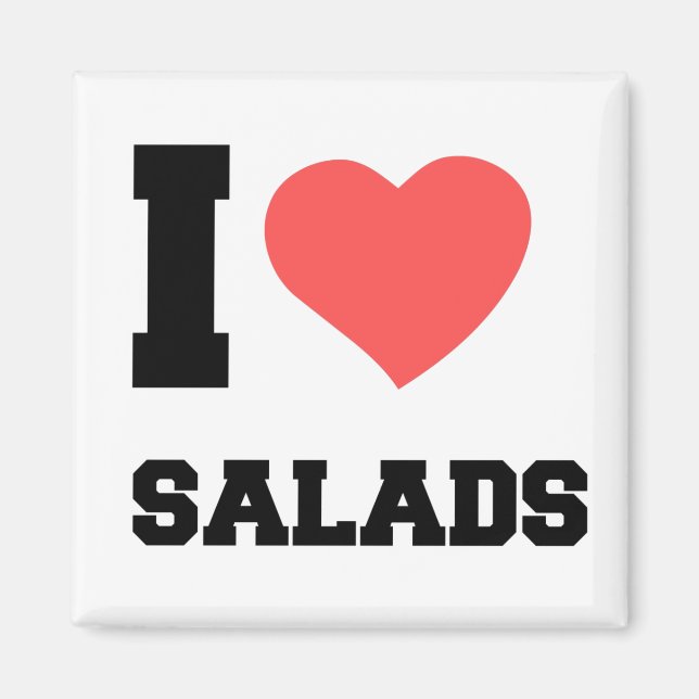 ÍMAN EU AMO SALADAS (Frente)