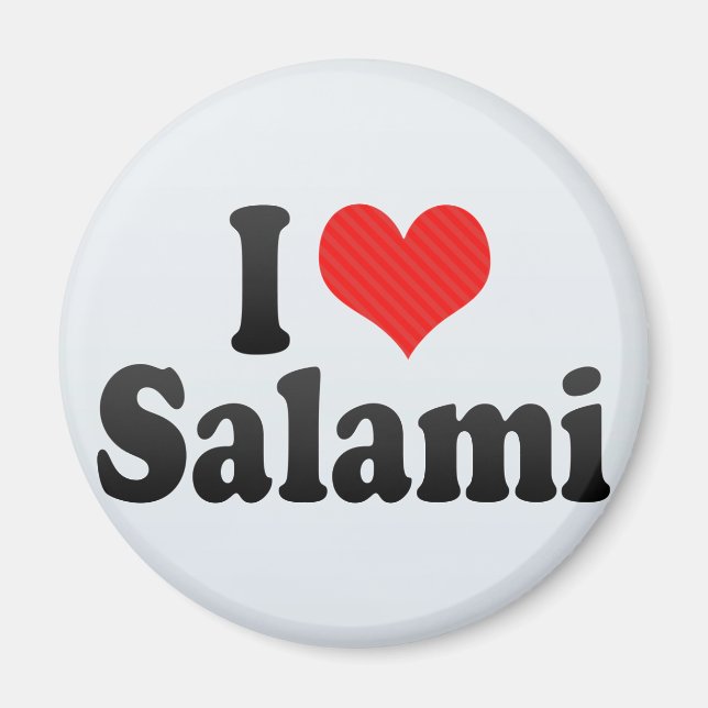 Íman Eu Amo Salami (Frente)