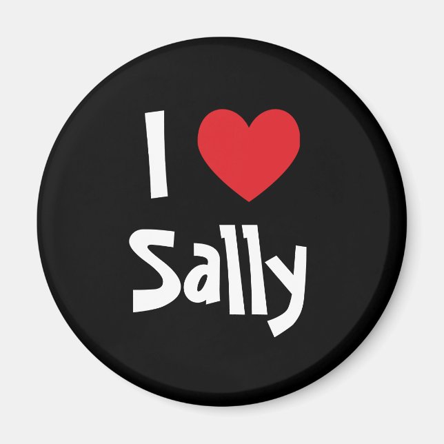 Íman Eu Amo Sally (Frente)