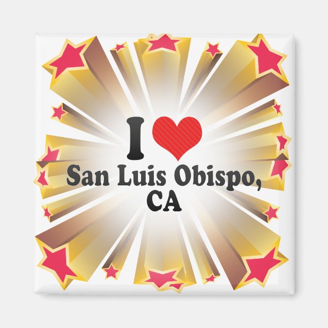 Íman Eu Amo San Luis Obispo,+CA (Frente)