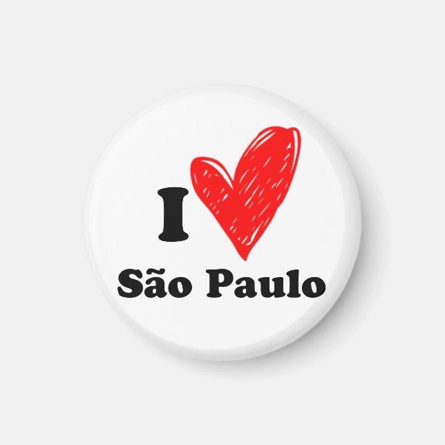 Íman Eu amo São Paulo (Frente)