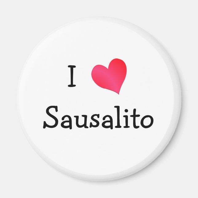 Íman Eu Amo Sausalito (Frente)
