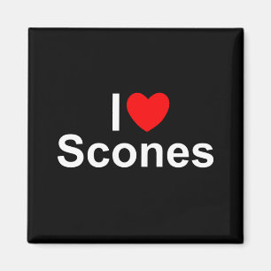 Íman Eu amo Scones (do coração)