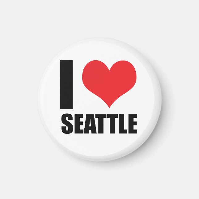 Íman Eu amo Seattle (Frente)