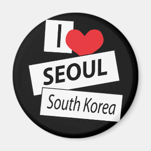Íman Eu amo Seoul Coreia do Sul
