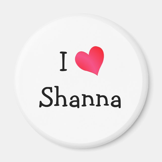 Íman Eu Amo Shanna (Frente)