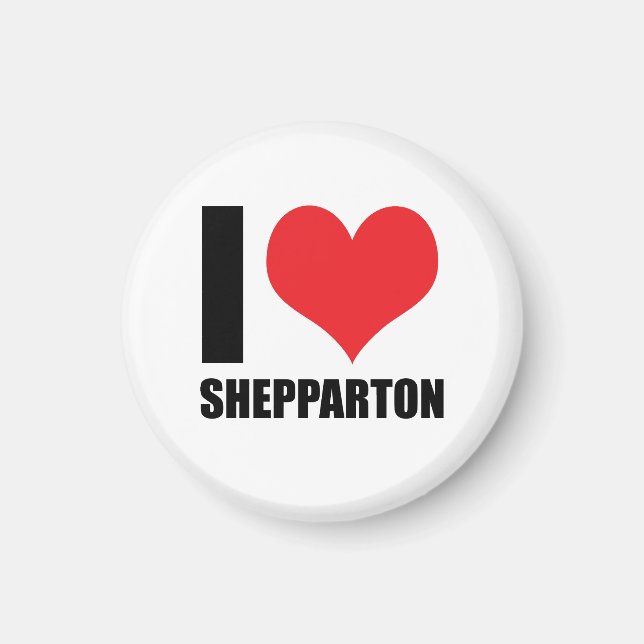 Íman Eu amo Shepparton (Frente)