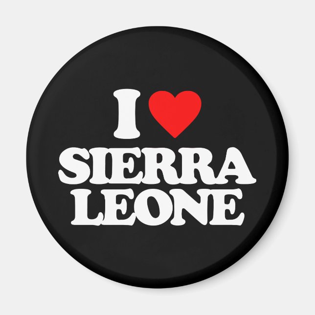 ÍMAN EU AMO SIERRA LEONE (Frente)