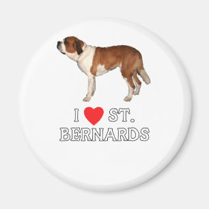 Íman Eu amo St. Bernards
