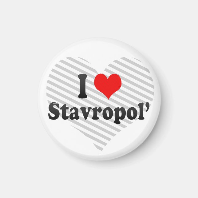 Íman Eu Amo Stavropol', Rússia (Frente)