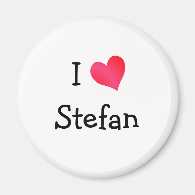 Íman Eu Amo Stefan (Frente)