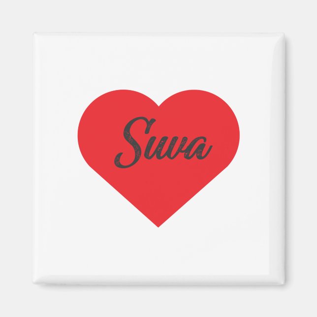 Íman Eu Amo Suva - Fiji (Frente)