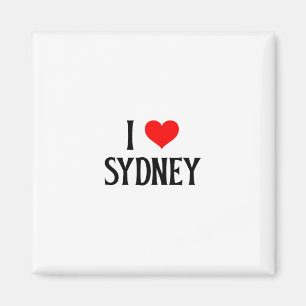 Íman Eu Amo Sydney Eu Adoro Sydney Austrália Oz Viagens