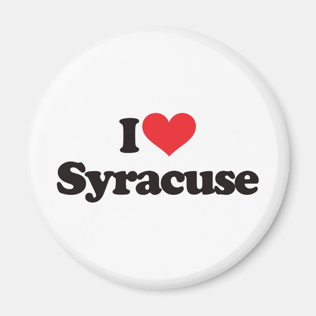 Íman Eu Amo Syracuse (Frente)