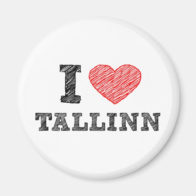 Íman Eu amo Talinn (Frente)