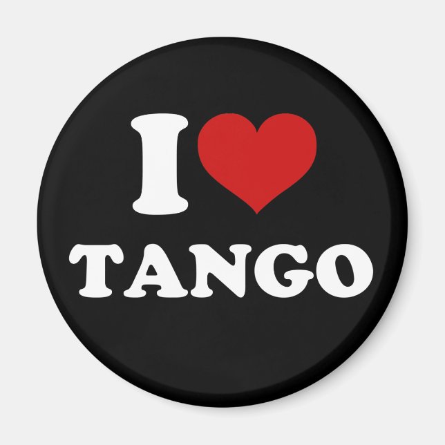 Íman Eu Amo Tango (Frente)