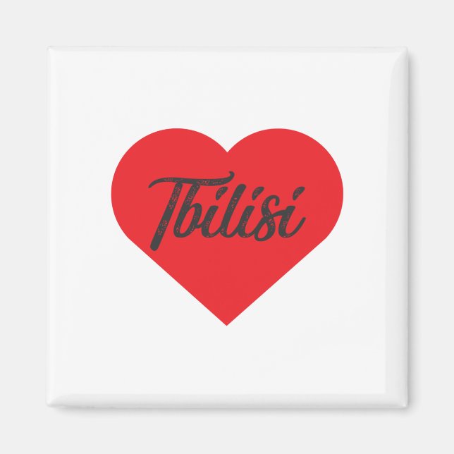 Íman Eu Amo Tbilisi - Geórgia (Frente)
