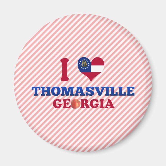 Íman Eu amo Thomasville, Geórgia (Frente)