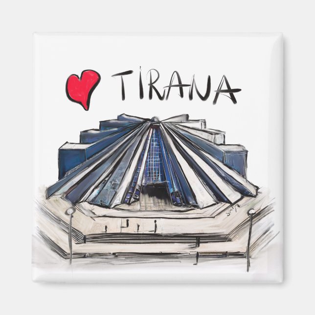 Íman Eu amo Tirana (Frente)