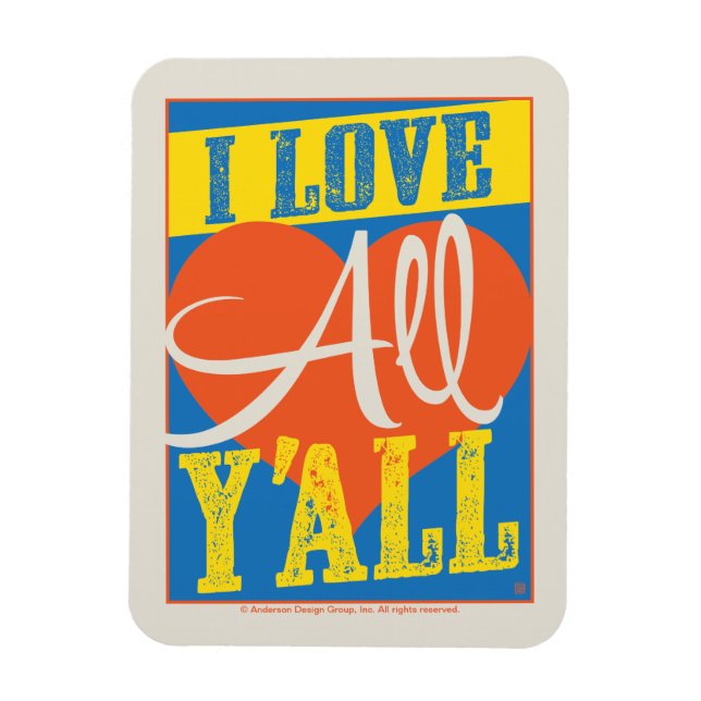 Íman Eu Amo Todos Vocês (Vertical)