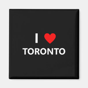 Íman Eu Amo Toronto Canadá Cidade Turística Lembrança