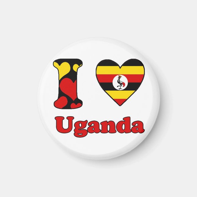 Íman Eu amo Uganda (Frente)