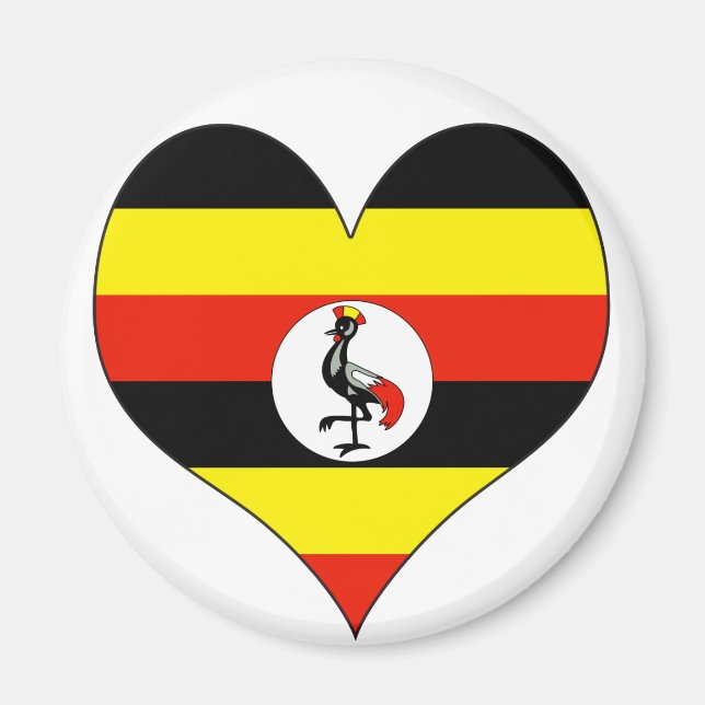 Íman Eu amo Uganda (Frente)