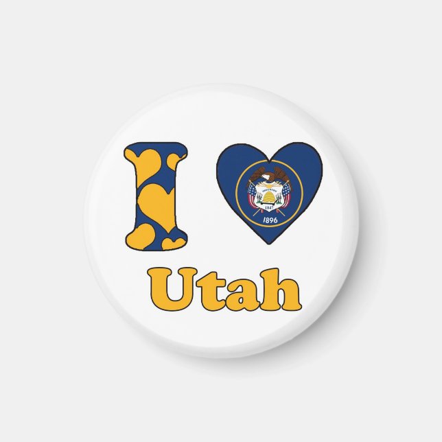 Íman Eu amo Utah (Frente)