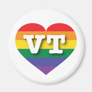 Íman Eu amo Vermont Orgulho gay