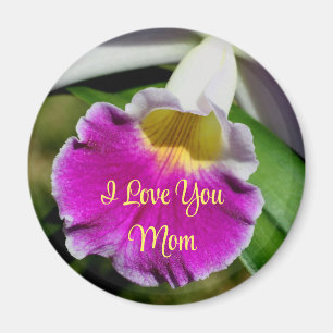 Íman Eu Amo Você Mãe Orquídea Flor
