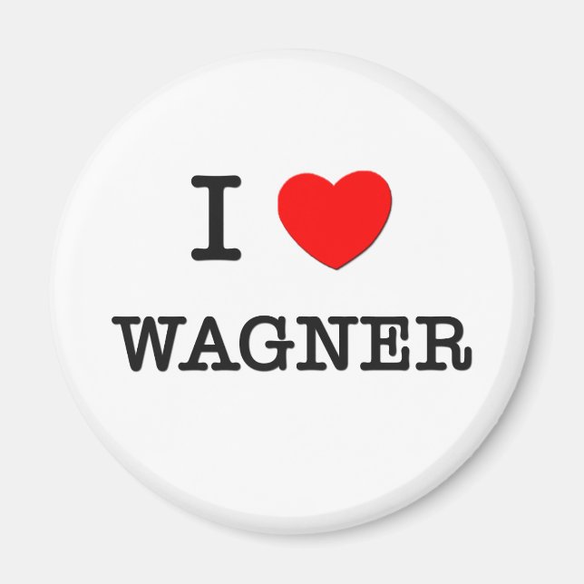 Íman Eu Amo Wagner (Frente)