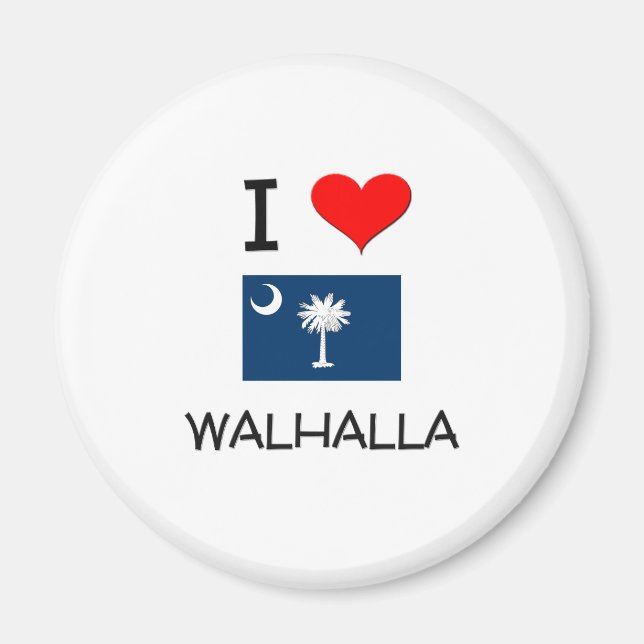 Íman Eu Amo Walhalla Carolina do Sul (Frente)