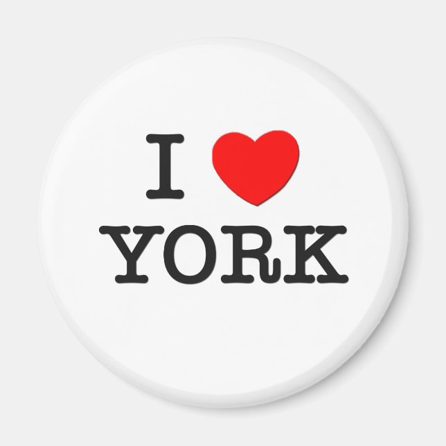 Íman Eu Amo York (Frente)