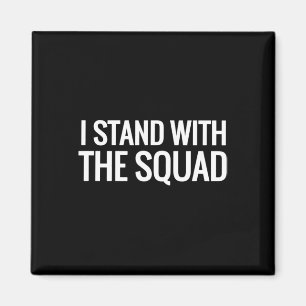 Íman Eu Apoio a Squad Camiseta - Feminista Anti-Trump