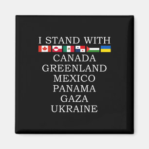 Íman Eu Apoio O Canadá Groenlândia México Panamá Gaza U