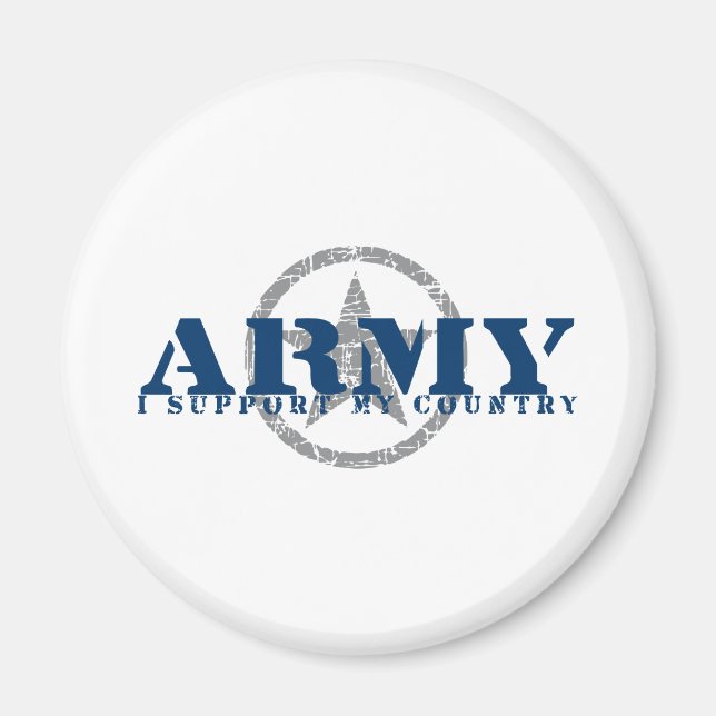 Íman Eu apoio o país - EXÉRCITO (Frente)