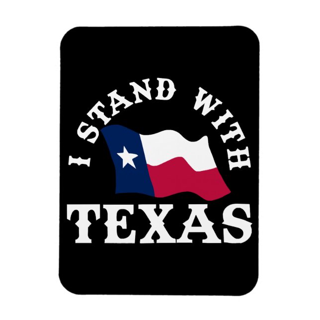 Íman Eu Apoio o Texas (Vertical)