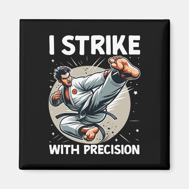 Íman Eu Atingi Com As Artes Marciais Precision Karate M (Frente)