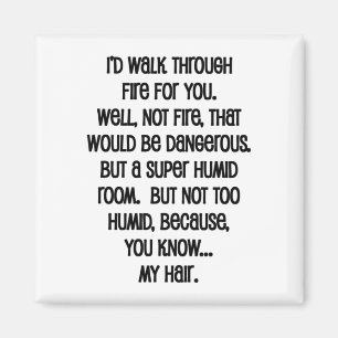 Íman Eu caminharia pelo fogo por você