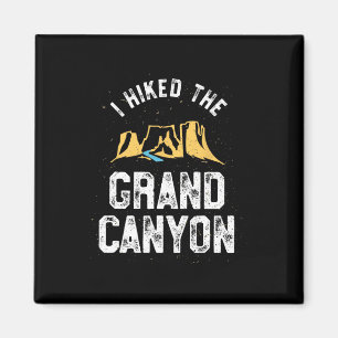 Íman Eu Caminhei Camiseta Do Grand Canyon - Arizona Cam